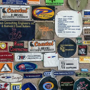 Embroidered Logo's