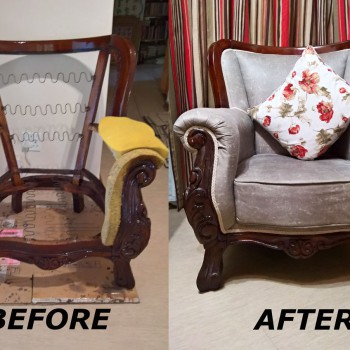 Stoel - Voor & Na Before and After